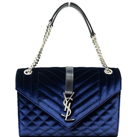 ysl blue bags|yves saint laurent bag.